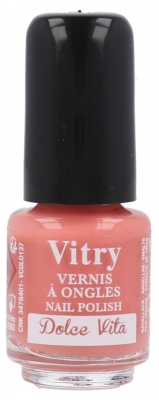 Vitry Vernis à Ongles Mini Honolulu 4 ml - Couleur : Dolce Vita