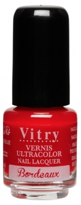 Vitry Vernis à Ongles Mini Honolulu 4 ml - Couleur : Bordeaux
