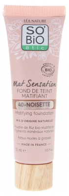 Léa Nature SO BIO étic Mat Sensation Fond de Teint Matifiant Biologique 30 ML