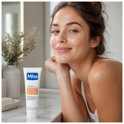 Mixa Nettoyant Anti-Teint Terne Vitamine C et Squalane150 ml