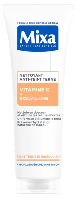 Mixa Nettoyant Anti-Teint Terne Vitamine C et Squalane150 ml