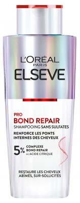 L'Oréal Paris Elseve Pro Bond Repair Shampoing Sans Sulfates Restaure les Cheveux Abîmés 150 ml