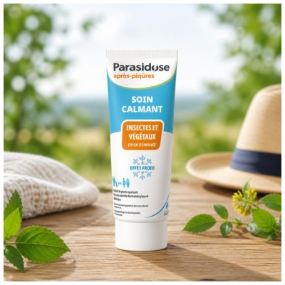 Parasidose Après-Piqûres Crème Calmante Insectes & Végétaux Effet Froid 40 ml