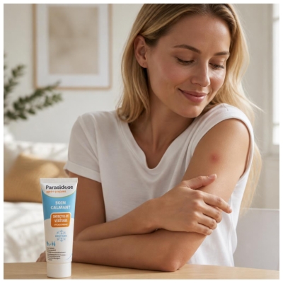 Parasidose Après-Piqûres Crème Calmante Insectes & Végétaux Effet Froid 40 ml