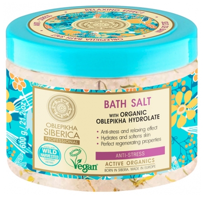 Oblepikha Sels de Bain Anti-Stress 600 gr