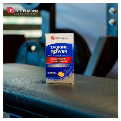 Forté Pharma Taurine Power - 20 Comprimés Effervescents