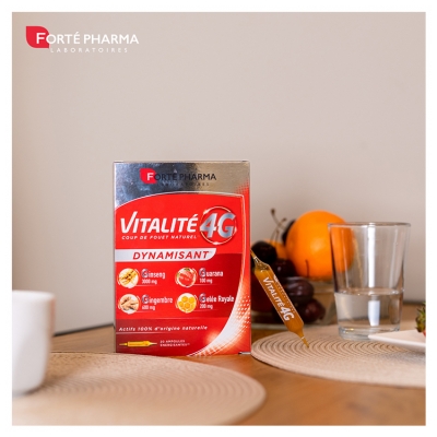 Forté Pharma Vitalité 4 g Dynamisant - 30 Ampoules