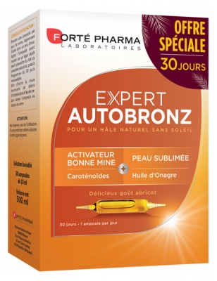 Forté Pharma Expert Autobronz - 30 Ampoules