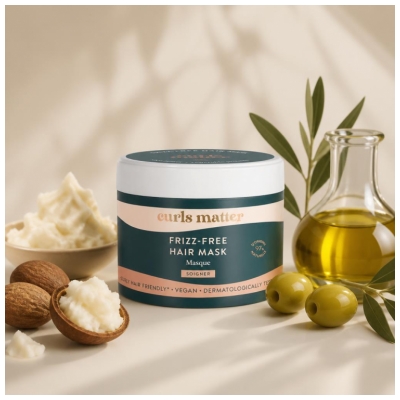 Curls Matter Masque Nourrissant Cheveux Bouclés 300 ml