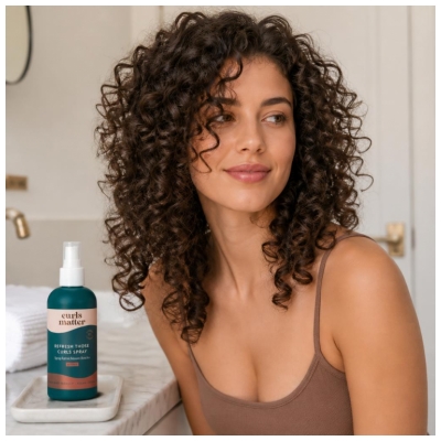 Curls Matter Spray Rafraichissant pour Boucles 200 ml