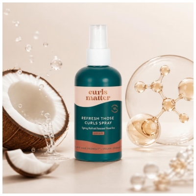Curls Matter Spray Rafraichissant pour Boucles 200 ml