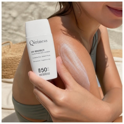 Qiriness UV Protect Fluide Protecteur & Invisible Sans Parfum SPF50 50 ML