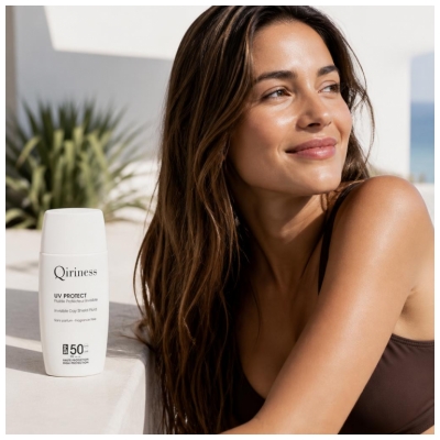 Qiriness UV Protect Fluide Protecteur & Invisible Sans Parfum SPF50 50 ML
