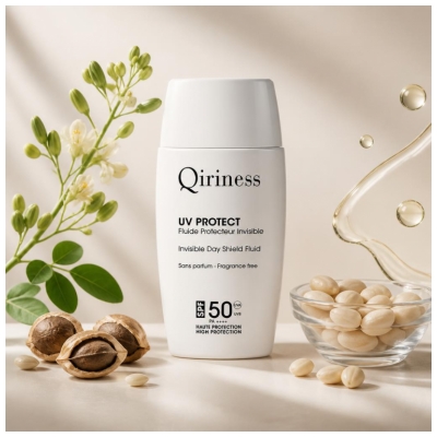 Qiriness UV Protect Fluide Protecteur & Invisible Sans Parfum SPF50 50 ML