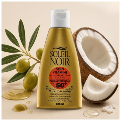 Soleil Noir Soin Vitaminé SPF50+ 50 ML
