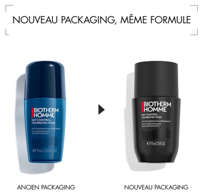 Biotherm Homme Day Control Anti-Transpirant Non-Stop 72H Roll-On 2 x 75 ml