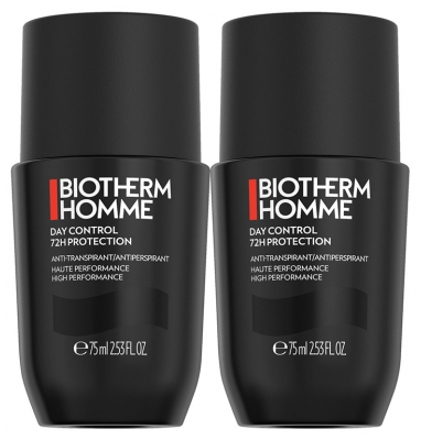 Biotherm Homme Day Control Anti-Transpirant Non-Stop 72H Roll-On 2 x 75 ml