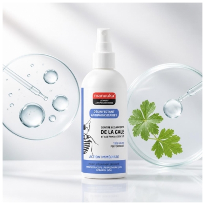Manouka Désinfectant Anti Parasitaire 200 ML
