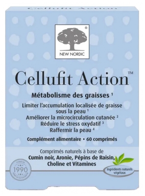 New Nordic Skin Care Cellufit Action 60 Unités