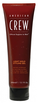American Crew Light Hold Styling Gel de Coiffage Fixation Souple 250 ml