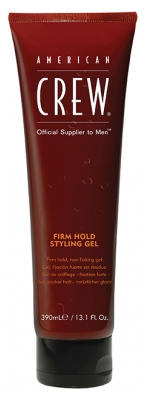 American Crew Firm Hold Styling Gel de Coiffage Fixation Forte 250 ml