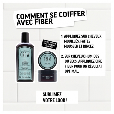 American Crew Fiber Pre-Styling Cleanser Nettoyant Précoiffant 250 ml