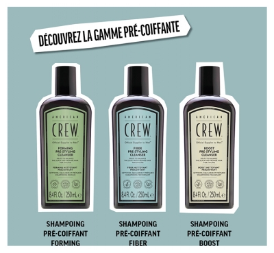 American Crew Fiber Pre-Styling Cleanser Nettoyant Précoiffant 250 ml