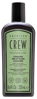 American Crew Forming Nettoyant Précoiffant Cheveux Bouclés 250 ml