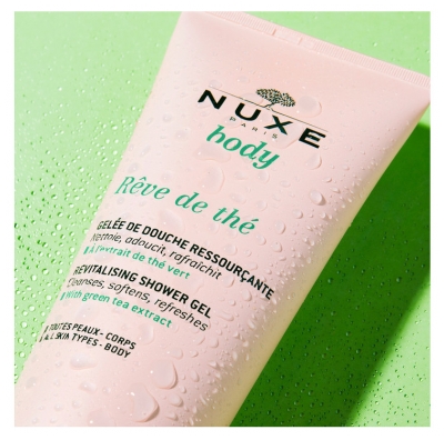 Nuxe Body Rêve de Thé Gelée de Douche Ressourçante (Toutes Peaux) 200 ml