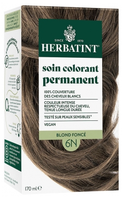 Herbatint Soin Colorant Permanent Extraits Végétaux 170 ml - Coloration : 6N Blond Foncé