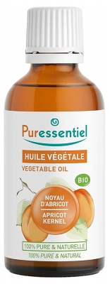 Puressentiel Huile Végétale Bio Noyau d'Abricot - 50 ml