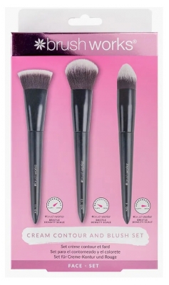 Brushworks Set de Pinceaux Teint Contour et Fard