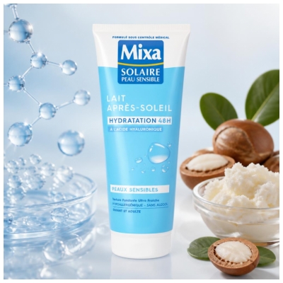 Mixa Lait Après-Soleil Hydratation 48 Heures 200 ML