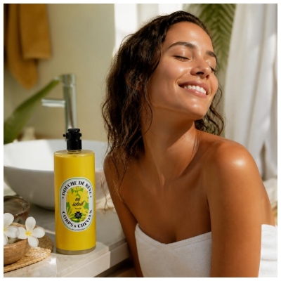 Authentine Douche de Rêve Au Soleil Monoï 1 Litre