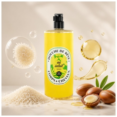 Authentine Douche de Rêve Au Soleil Monoï 1 Litre