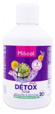 Milical Ma Détox Foie Goût Menthe Poivrée 500 ml