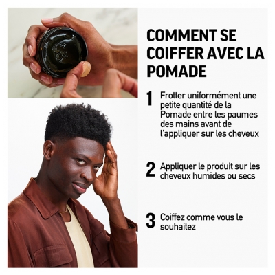 American Crew Pomade Cire de Coiffage Fixation Souple Brillance Élevée 85 g
