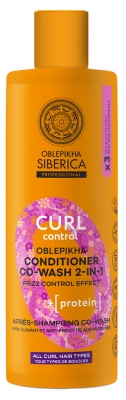 Natura Siberica Oblepikha Après-Shampoing Co-Wash Curl à l'Argousier Contrôle Des Boucles