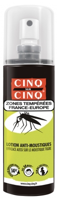 Cinq Sur Cinq 5/5 Tempérée Spray 100 ml
