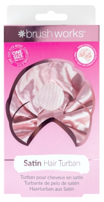 Brushworks 1 Turban en Satin Cheveux 