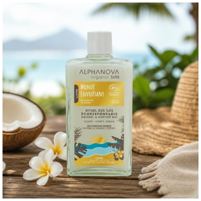 Alphanova Sun Monoï Envoûtant Biologique 100 ML