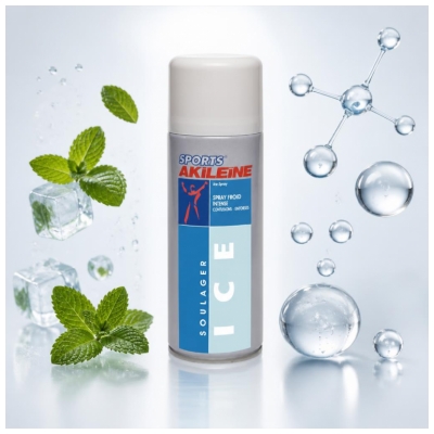 Akileïne Sports Spray au Froid Intense 400 ML
