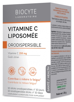 Biocyte Vitamine c Liposomee Sticks