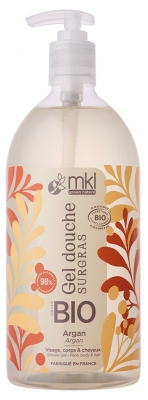 Mkl Green Nature Gel Douche Bio 1 l Argan