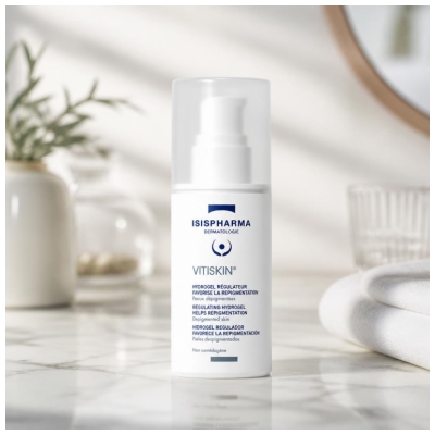 Isispharma Vitiskin Hydrogel Régulateur Peaux Dépigmentées 50 ml