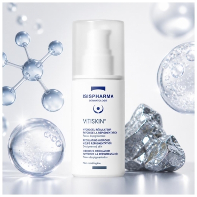 Isispharma Vitiskin Hydrogel Régulateur Peaux Dépigmentées 50 ml