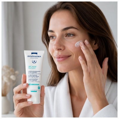 Isispharma Secalia Face Cream Crème Nourrissante Ultra-Confort Peaux Sèches à Très Sèches 40 ml