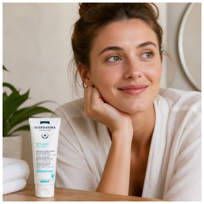 Isispharma Secalia Face Cream Crème Nourrissante Ultra-Confort Peaux Sèches à Très Sèches 40 ml