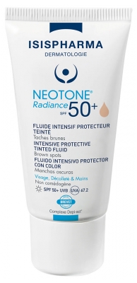 Isispharma Neotone Radiance Fluide Intensif Protecteur et Teinté SPF 50 + 30 ML - Teinte : Claire