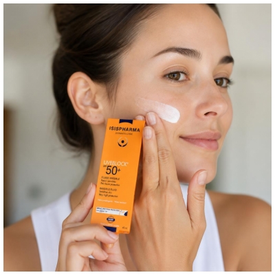 Isispharma Uveblock Fluide Invisible Visage SPF50+ 40 ML